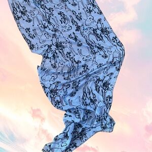 Pale Lavender Pins and Needles Urban Outfitters Deer Scarf